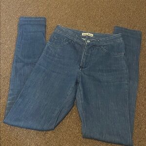 ACNE STRAIGHT LEG JEANS 25